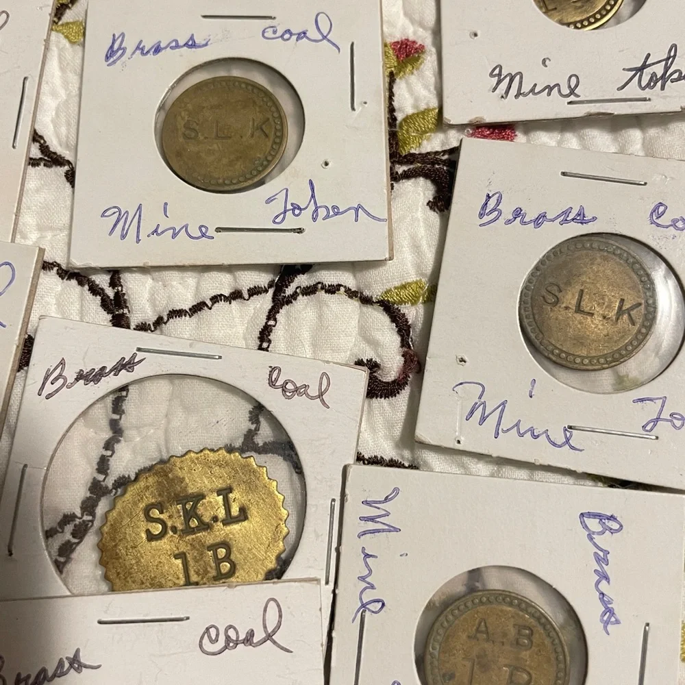 Vintage Mine Tokens Collection - Picture 3 of 3